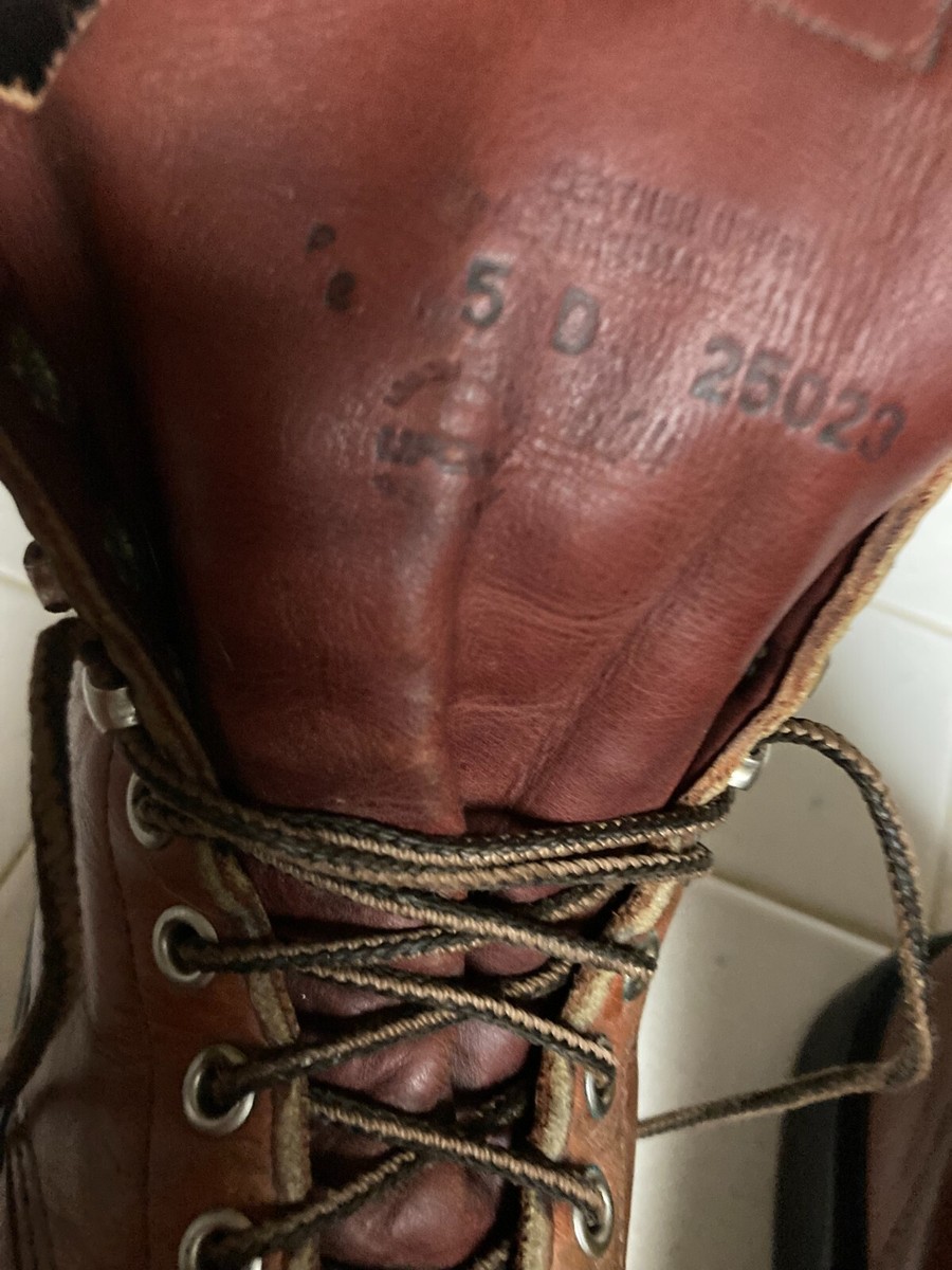 RED WING Vintage 404 Leather Moc Toe Super Sole MEN'S Work Boots