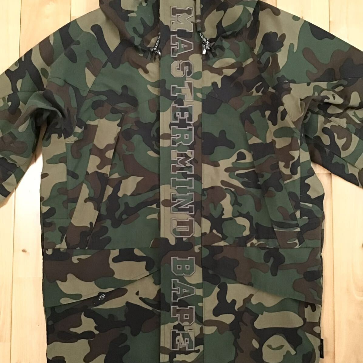 BAPE × MASTERMIND MMJ camo snowboard jacket A Bathing Ape Size S