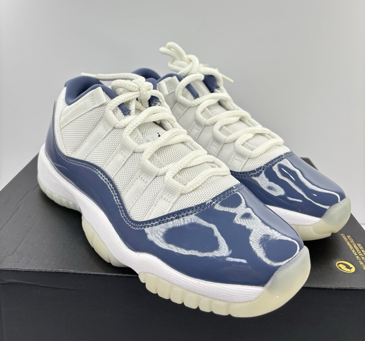 Jordan 11 Retro Low Diffused Blue (GS) FV5121-104 Youth Size 5.5Y