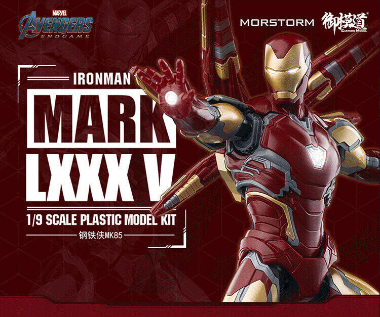 1/9 Morstorm Iron Man Mark LXXXV MK85 Model Kit Figure Statue