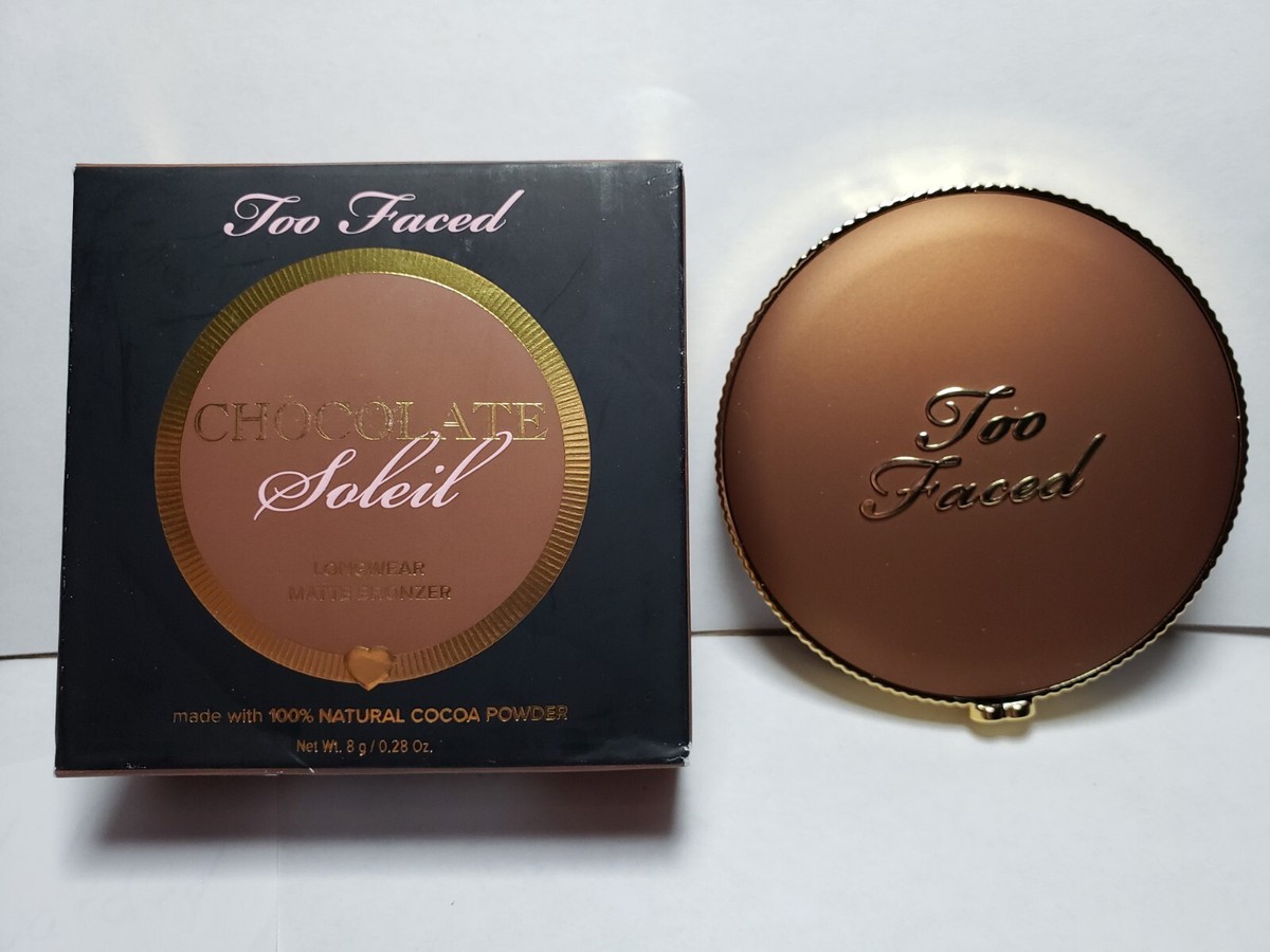 Too Faced CHOCOLATE MATTE SOLEIL Long Wear Bronzer .28 oz | eBay