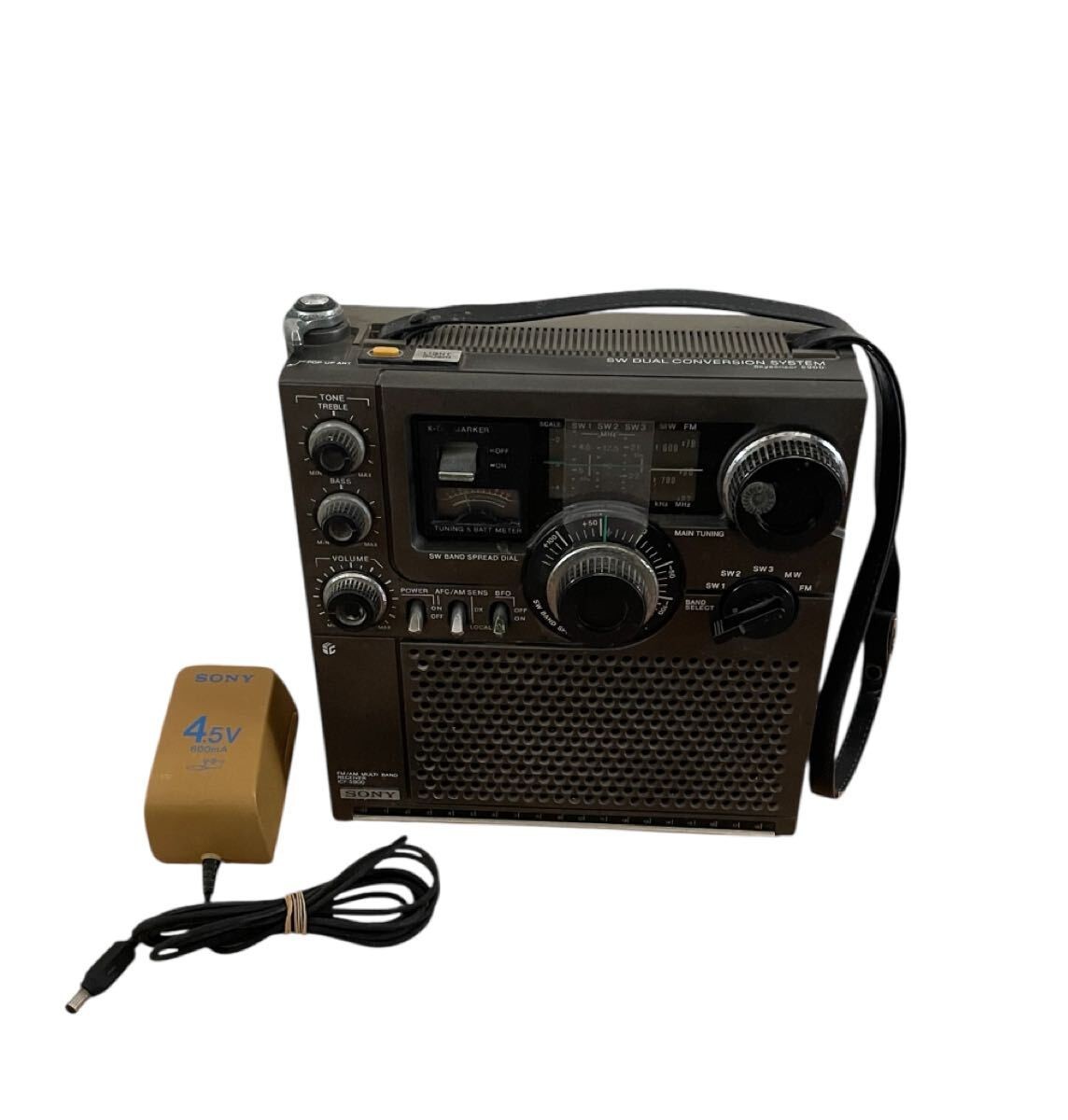 Sony ICF-5900 FM/AM Multi Band Short Wave Radio Receiver Used F/S