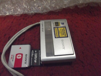 Sony CyberShot DSC-T20 8.1MP 3x Digital Camera - Silver | eBay