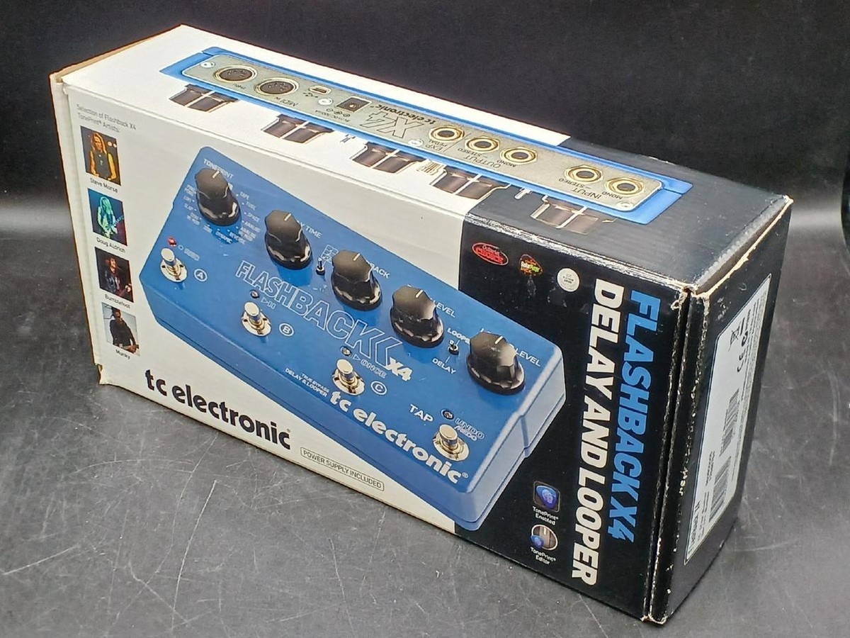 tc electronic Flashback x4 Delay & Looper Guitar Pedal from Japan