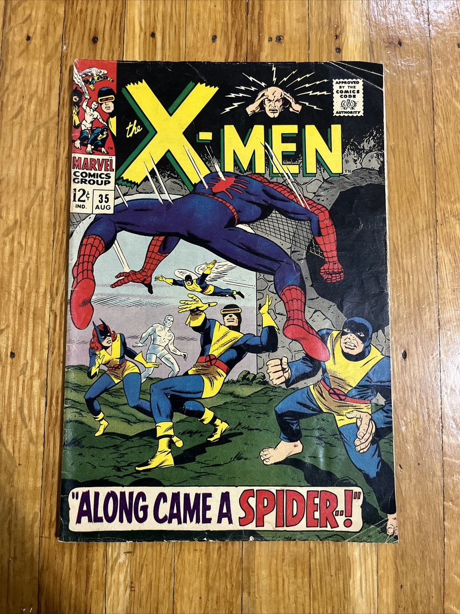 The X-Men #35 Along Came A Spider 1st printing 1967 | eBay