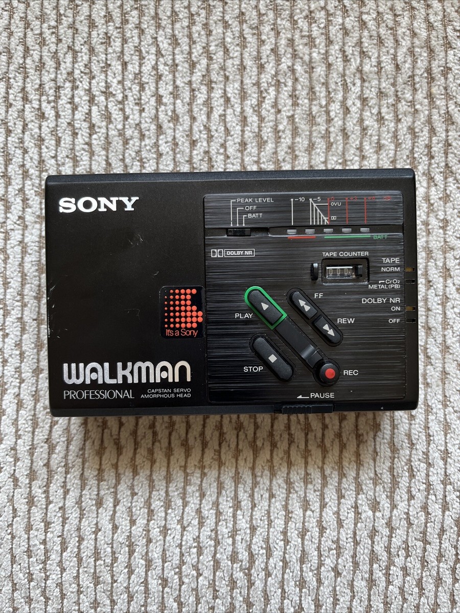 Sony Walkman WMD3 Professional Stereo Cassette Recorder - Black | eBay