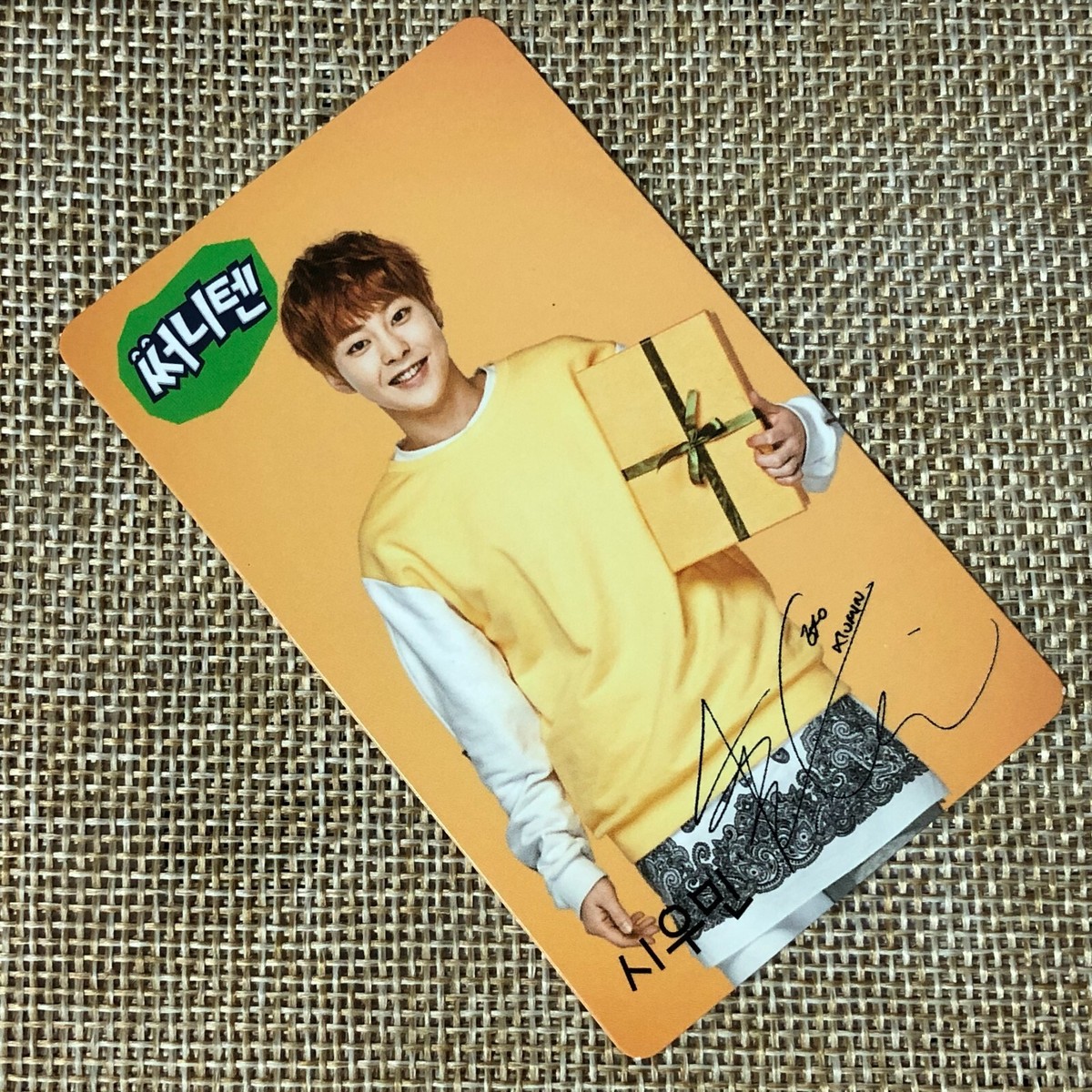 EXO XIUMIN #1 [ SUNNY TEN SUNNY 10 ] Official Photocard, EXO-K