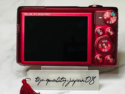 Digital Camera Canon PowerShot SX720 HS Red 20.3MP 40x Wi-Fi CMOS