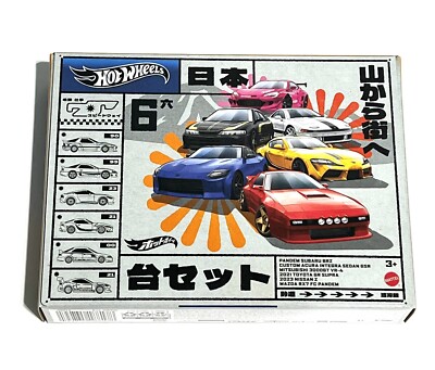 Hot Wheels 2024 JDM Streets of Japan Multi-Pack Box [Set of 6 cars