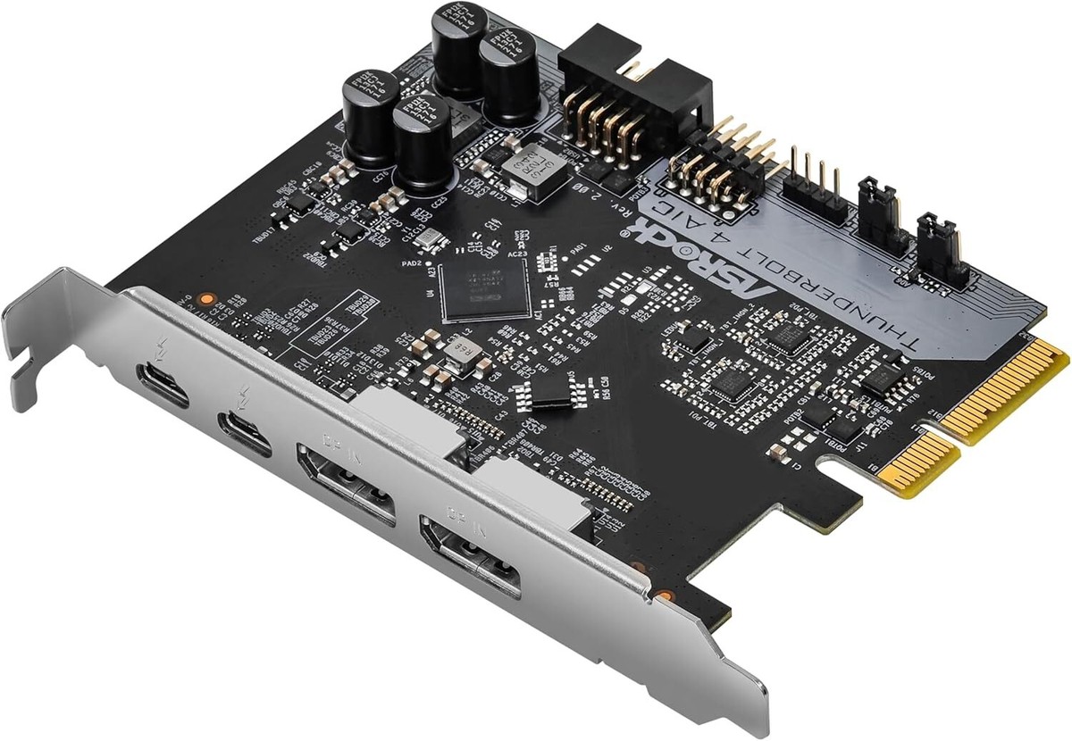 ASRock Thunderbolt 4 AIC R2.0 Extension Board Intel PCI Express