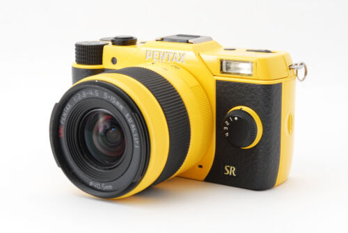 PENTAX Q7 12.4 MP Digital Camera yellow w. 5-15mm lens kit | eBay