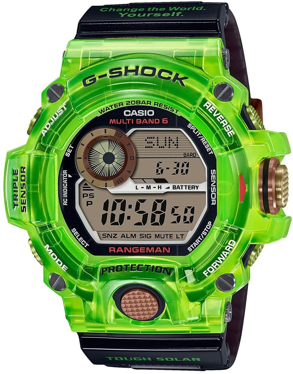 Casio Rangeman Earthwatch Green GW-9407KJ-3JR Love The Sea and The