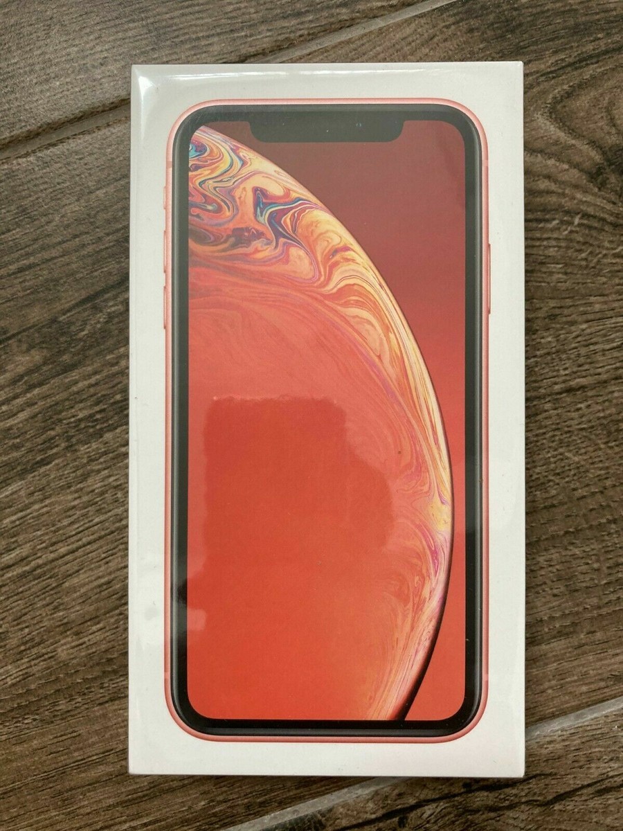 Brand New Total Wireless Apple iPhone XR 64GB Coral Orange MH6K3LL