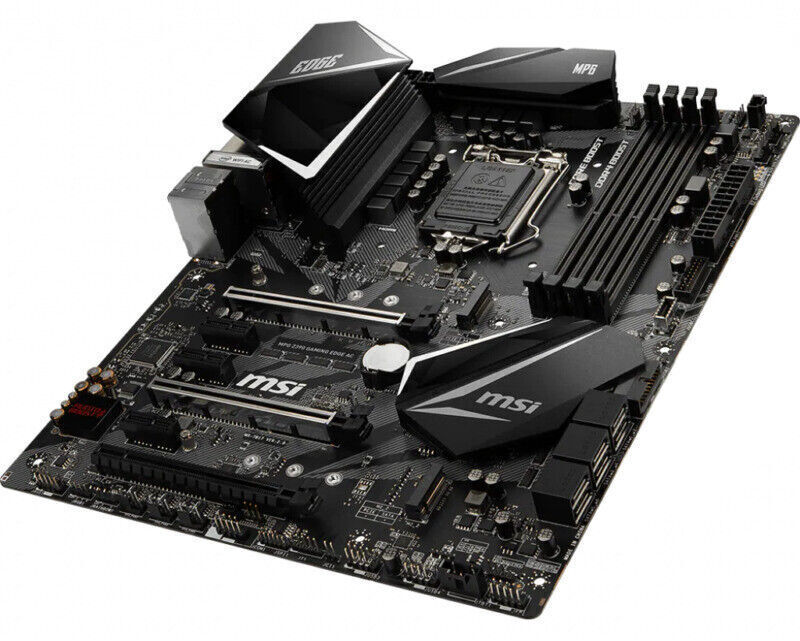 MSI MPG Z390 GAMING EDGE AC Motherboard Intel Z390 DDR4 2xM.2 LGA
