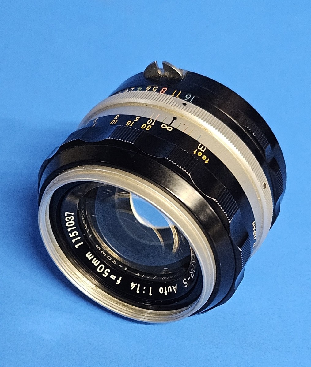 Nikon Nikkor-S Auto 50mm F1.4 Non Ai MF Camera Lens for F F2 From
