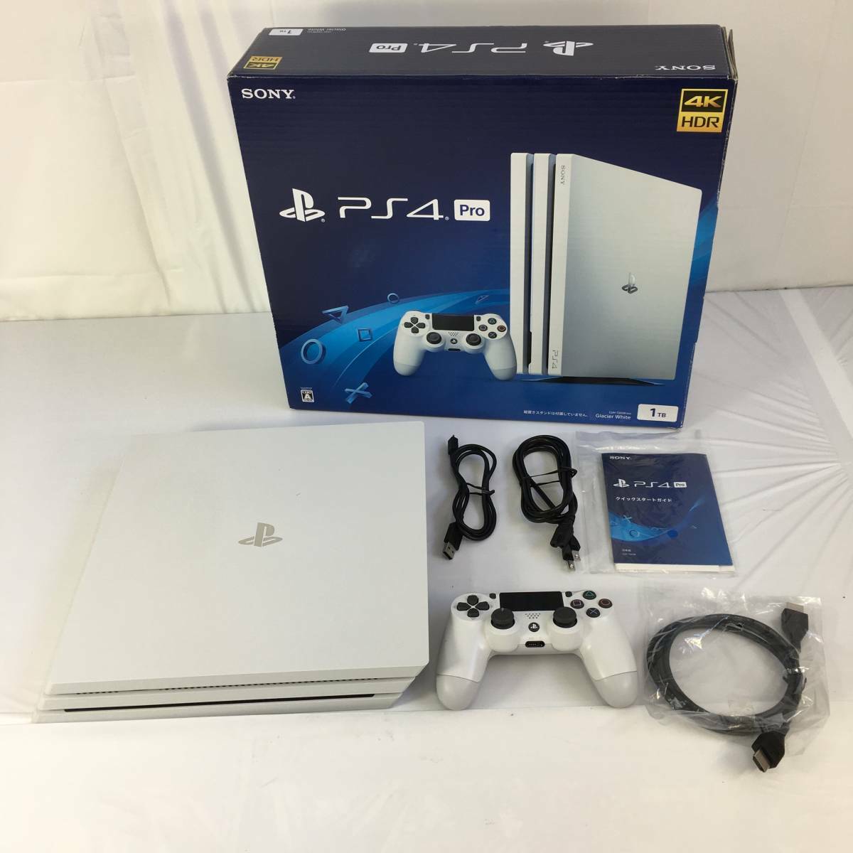 PS4 Glacier white Pro 1TB Console Box Sony PlayStation 4 [BOX] | eBay
