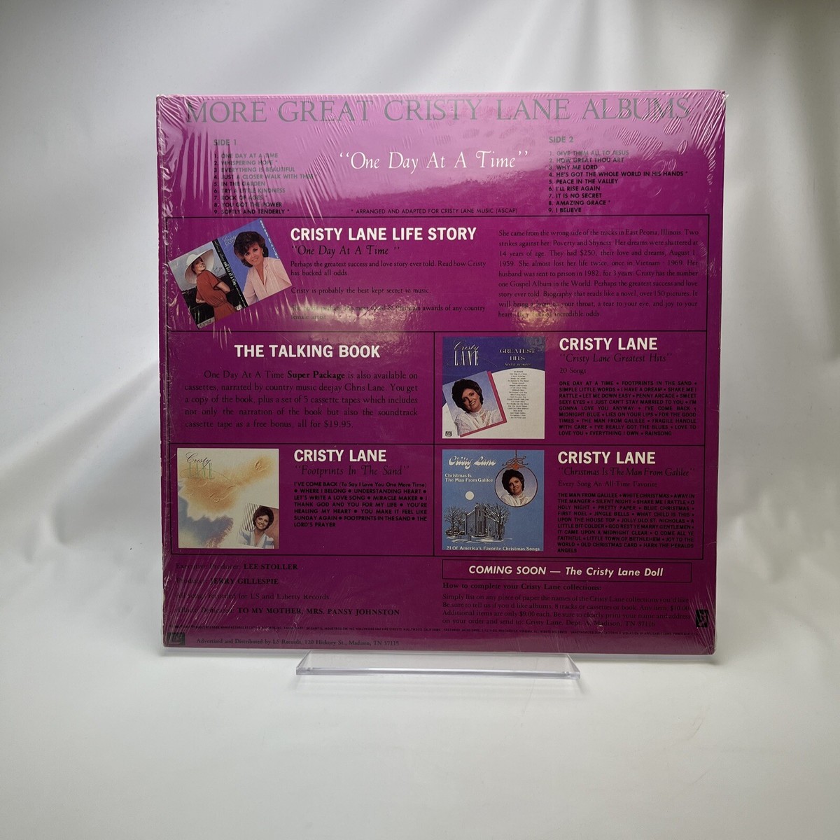 Cristy Lane One Day at a Time - The #1 Inspirational Album | eBay