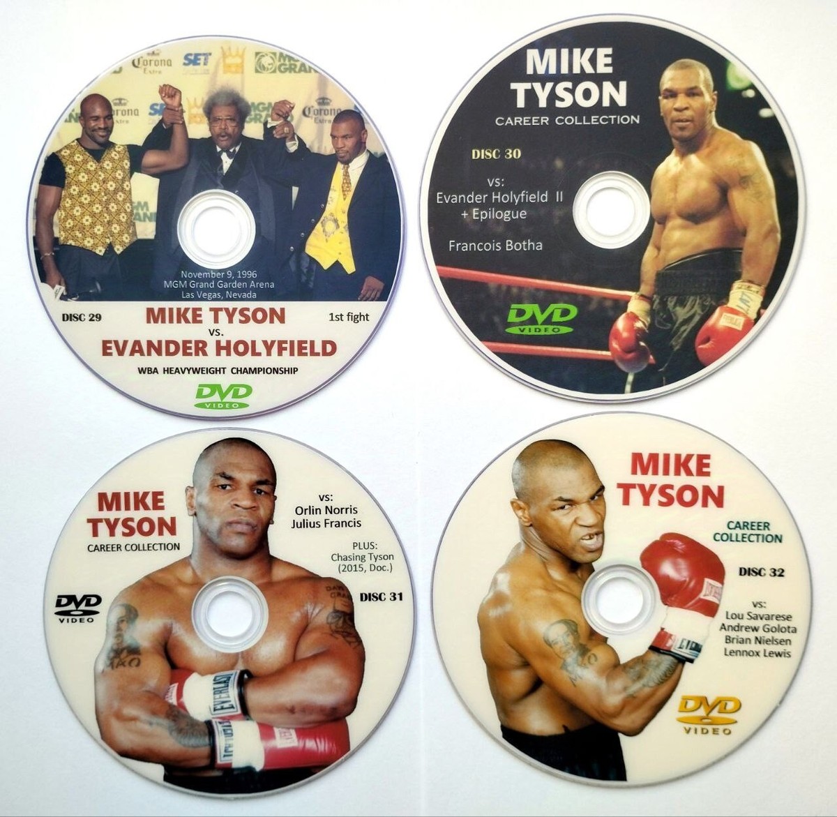 マイク・タイソン/マイク・タイソン DVD-BOX〈4枚組〉マイク・タイソン