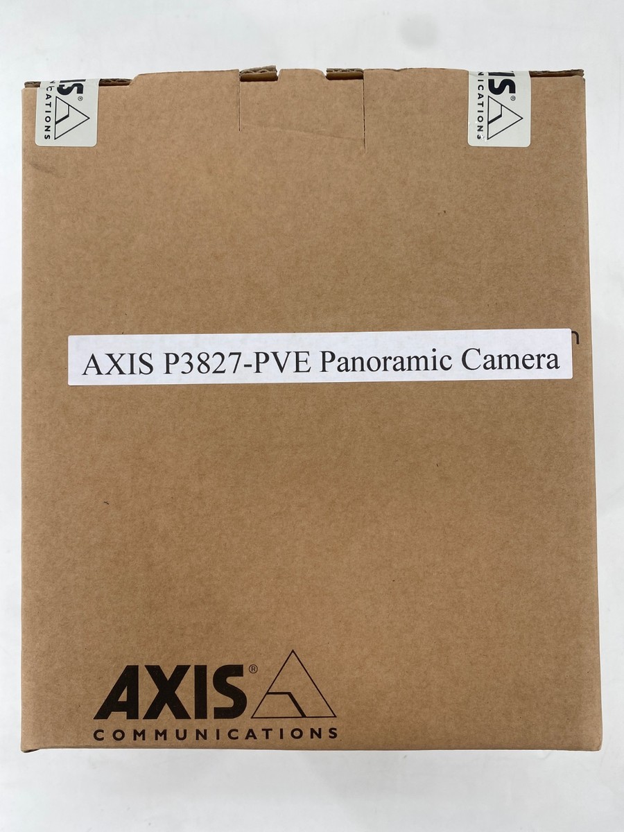 Axis Communications P3827-PVE Panoramic Camera 02450-001 New
