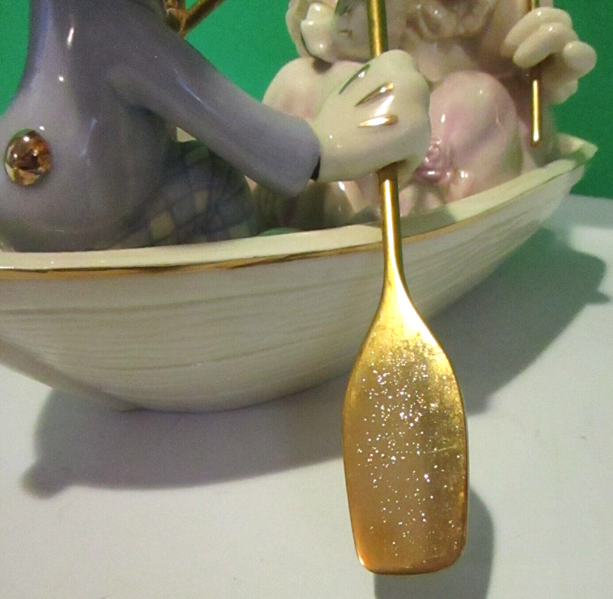 ディズニー ミッキーとミニーのRowboat Romance レノックス 陶器