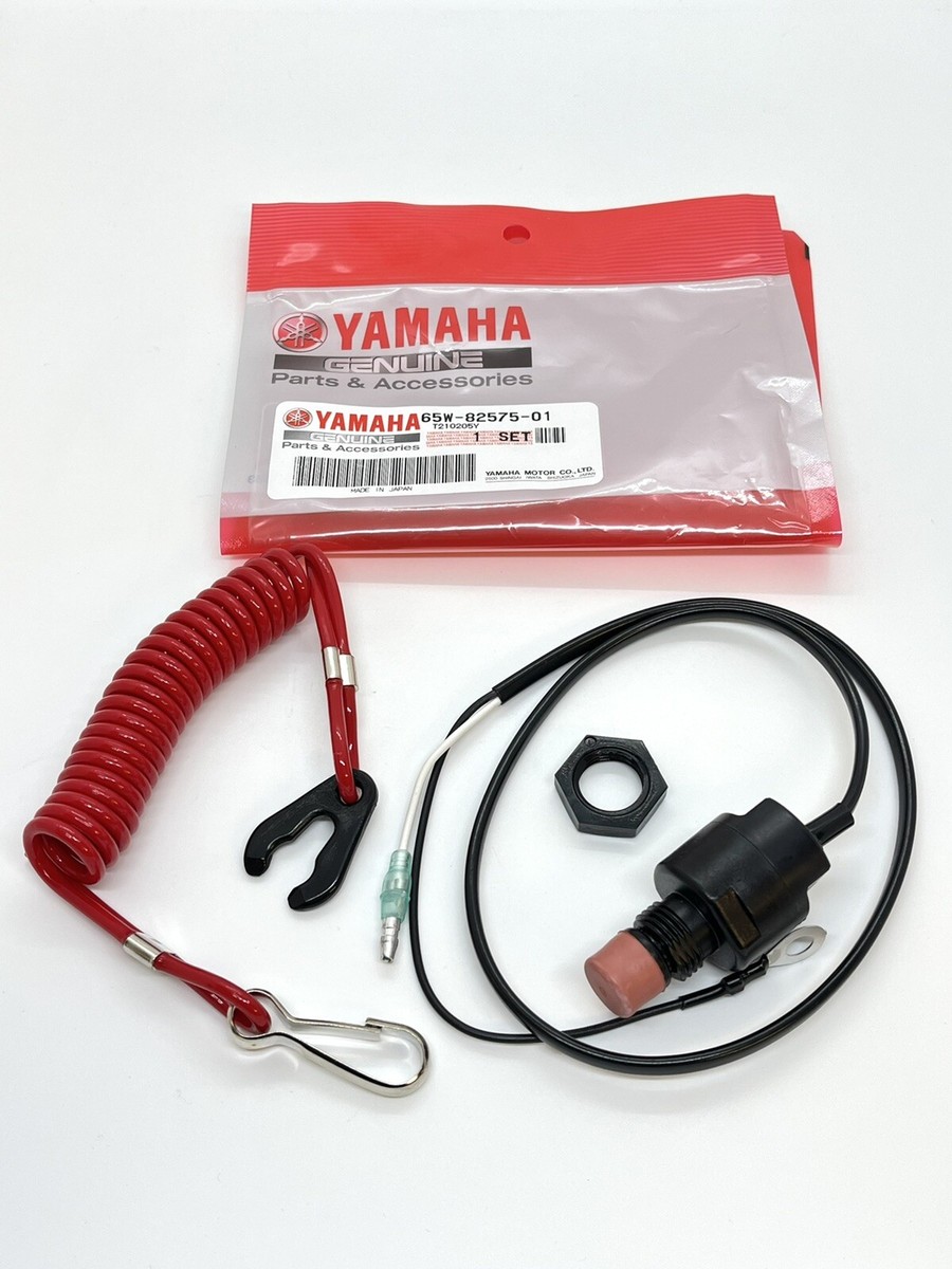 Yamaha Genuine Outboard Stop Kill Switch & Lanyard (2.5 - 25hp