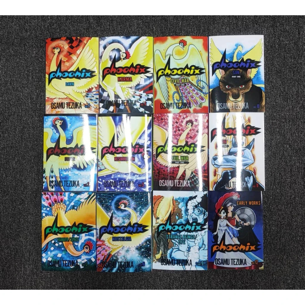Phoenix Manga Complete Set English Version Volume 1-12 (END) By