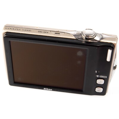 NIKON Coolpix S4000 Digital Camera - 12.0MP / 4x - READ