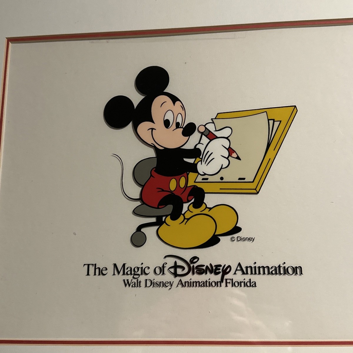 ディズニー セル画 The Magic of Disney Animation ディズニー セル画
