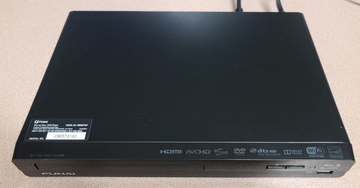 FUNAI BLURAY DVD PLAYER NB620FX4F TESTED AND WORKS | eBay