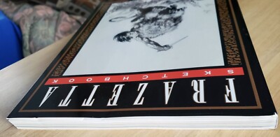 FRAZETTA SKETCHBOOK Vol 1 - 2013 FIRST PRINTING PAPERBACK