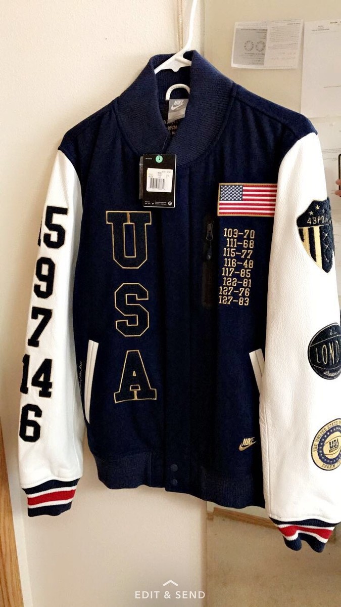 Nike Dream Team USA Destroyer Jacket Barcelona Olympics 1992