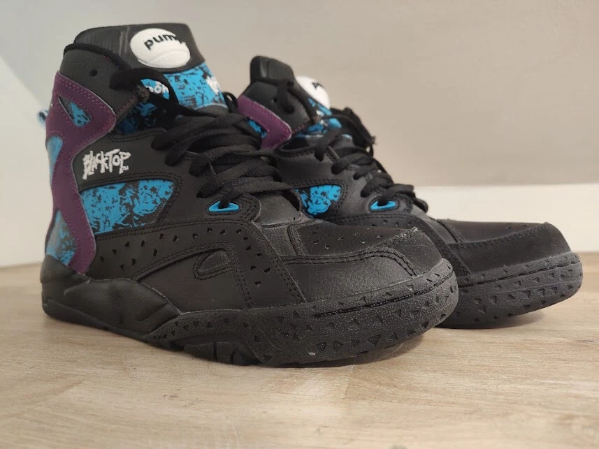 Reebok Blacktop Battleground Black Extreme Purple for Sale