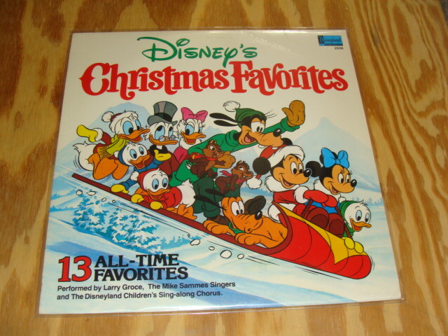 VINYL RECORD DISNEYLAND WALT DISNEY CHRISTMAS FAVORITES #1 2506 | eBay