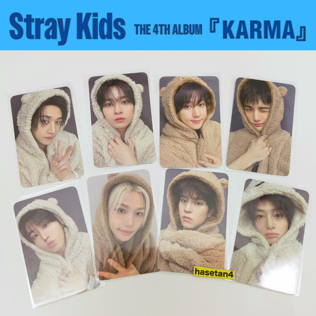 STRAY KIDS KARMA SPORTS PRE LISTENING FANS EVENT LIMITED PHOTOCARD