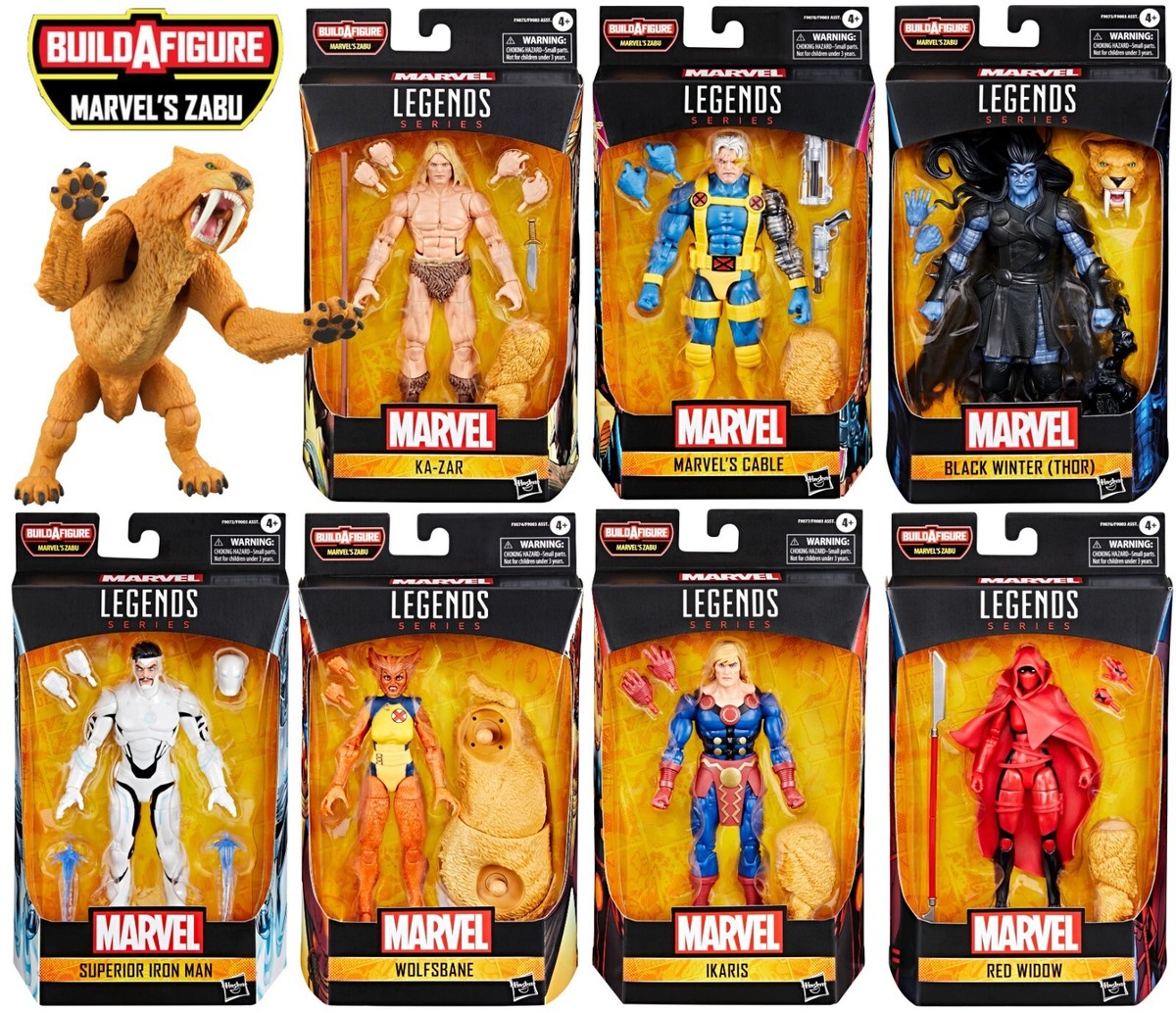2024 Marvel Comic Legends ZABU BAF Set of 7 6