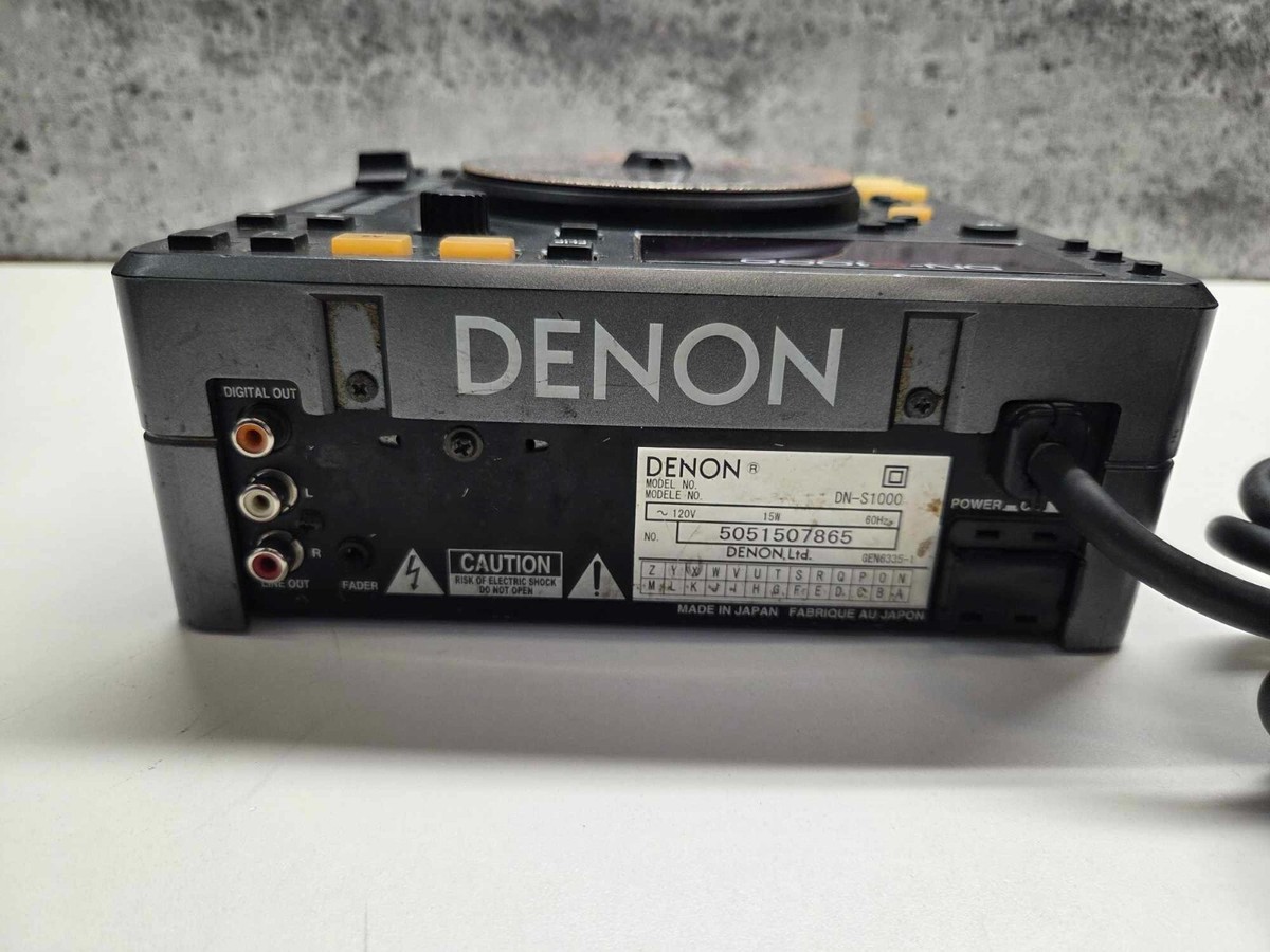 Denon DN-S1000 DJ Compact Portable CD/MP3 Player / READ DESC | eBay