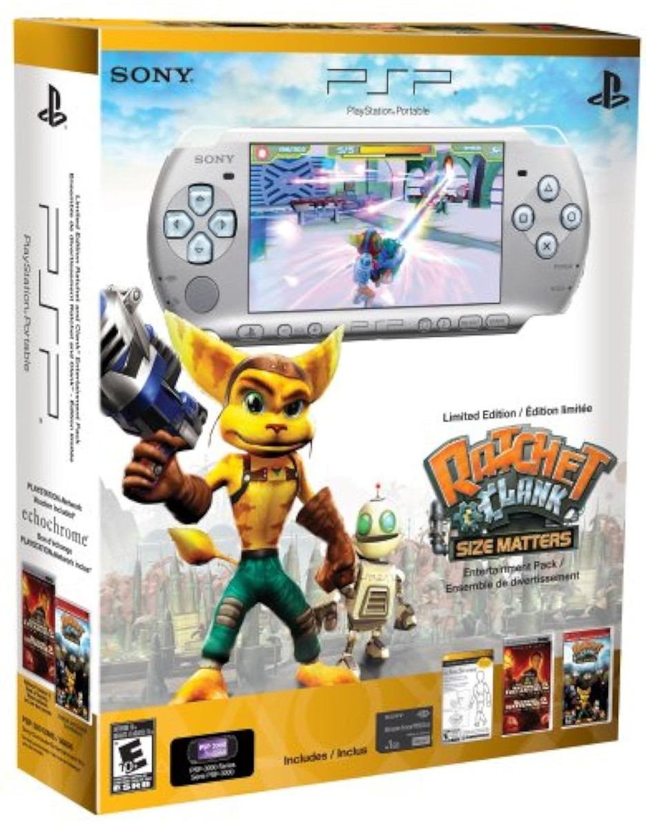PlayStation Portable Limited Edition Ratchet And Clank Mystic