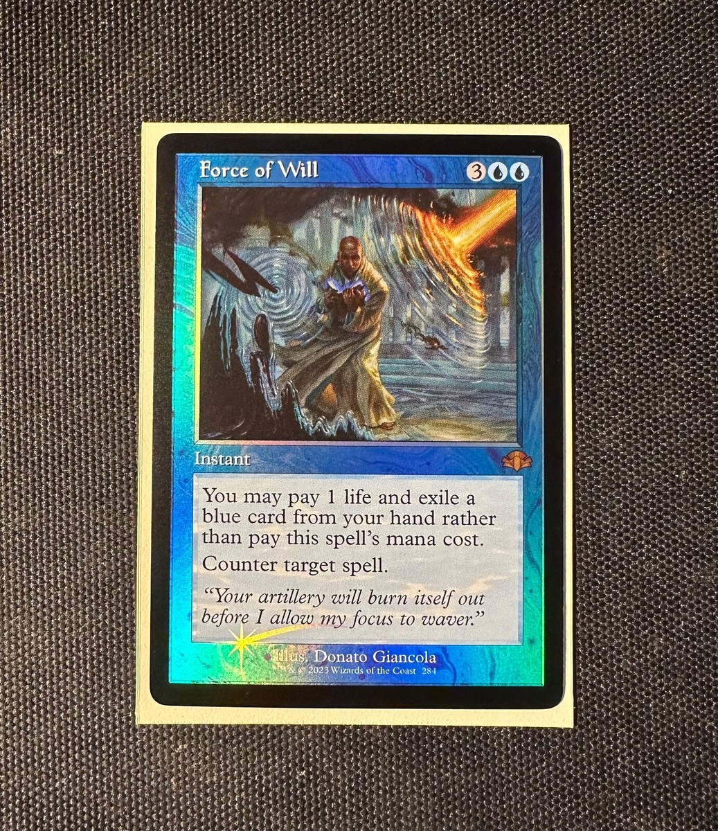 MTG Force of Will Retro Foil Near Mint | eBay