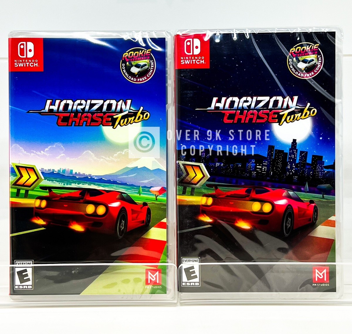 Horizon Chase Turbo Day Time + Night Time Cover - Nintendo Switch
