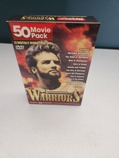 Warriors - 50 Movie MegaPack (DVD, 2006, 13-Disc Set) for sale