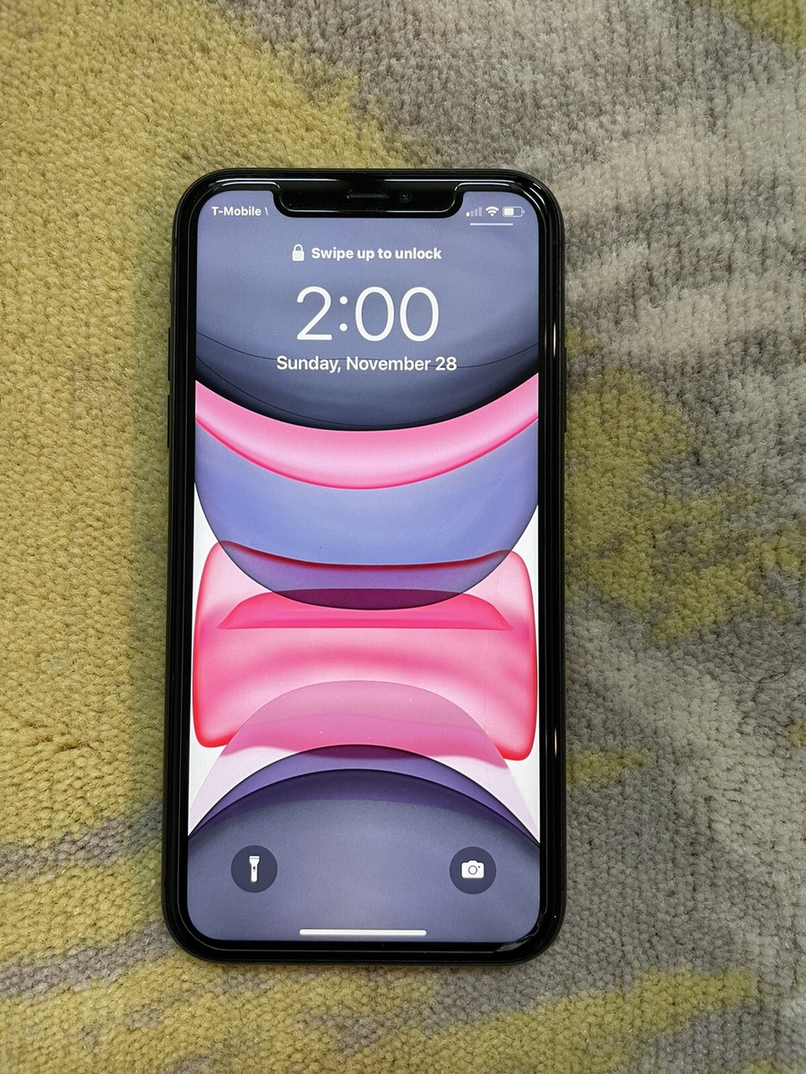 Apple iPhone 11 - 64GB - Black (Unlocked) with two phone cases! | eBay