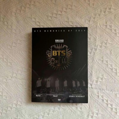 Official BTS Memories of 2014 3 DVD & PHOTO BOOK Set Tower Record