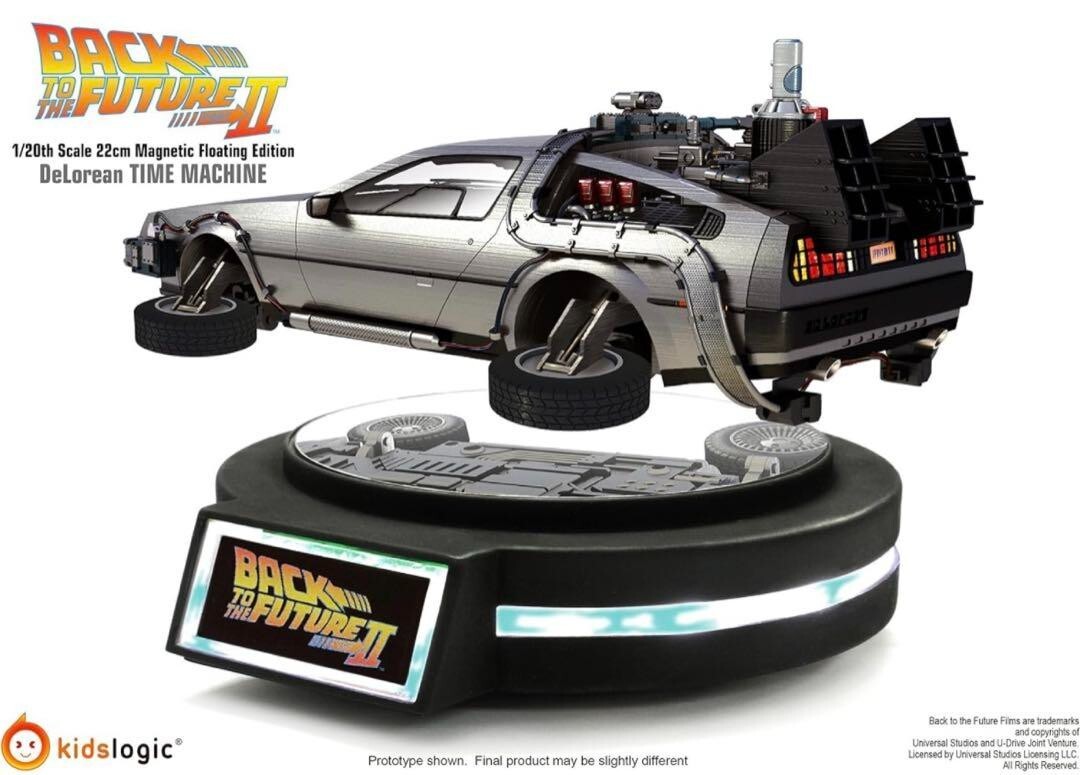 Kids Logic Back To The Future II Magnetic Floating Delorean 1/20