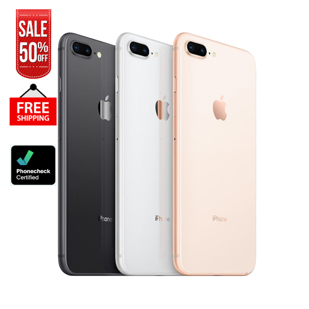 Apple iPhone 8 Plus 64GB 4G GSM Unlocked Verizon At&t T-Mobile