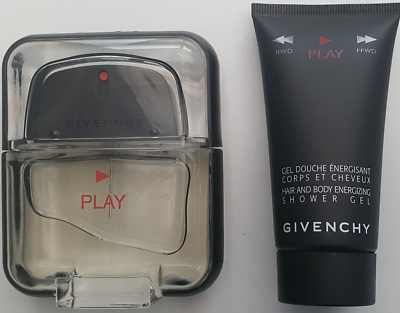 GIVENCHY Play Eau de Toilette AFTERSHAVE Mens Cologne Spray 50ml