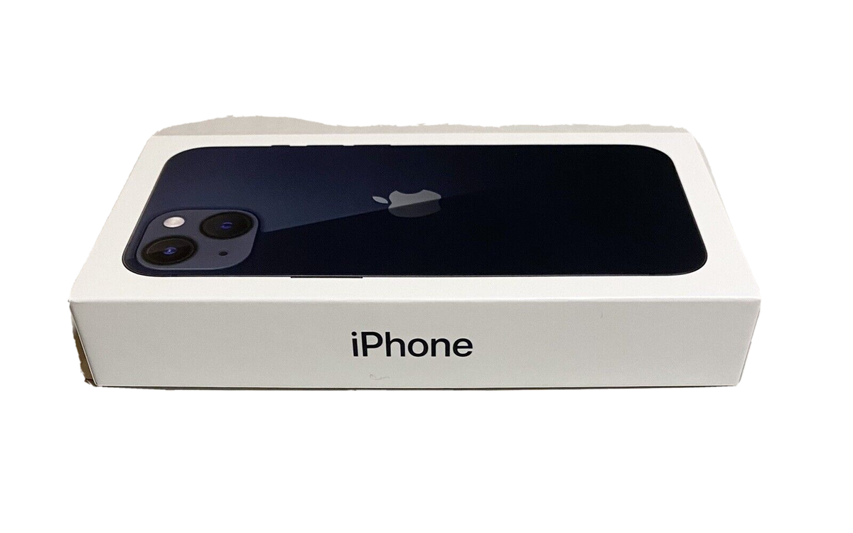 Apple iPhone 13 Black Box For Model A2482 Box Only Does Not