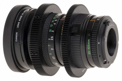 Conversion kit CANON FD 35-105 35-105mm f/3.5 to CANON EF mount