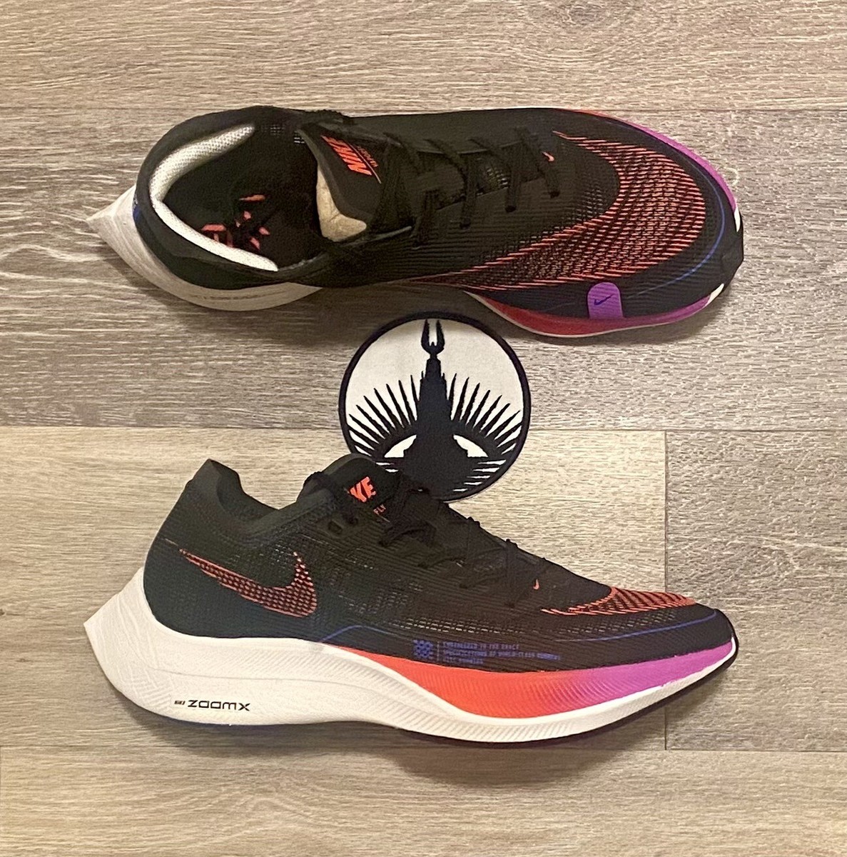 Nike ZoomX Vaporfly Next% 2 Black Fuchsia Crimson CU4123-002