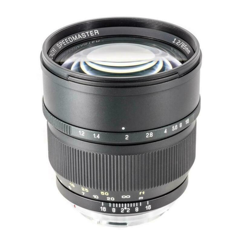 Zhongyi 85mm F1.2 Full Frame Large Aperture MF Lens For Canon