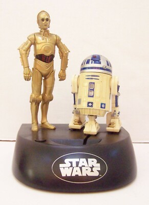 1995 Star Wars C-3PO & R2-D2 Talking Bank (Semi-Functioning: See